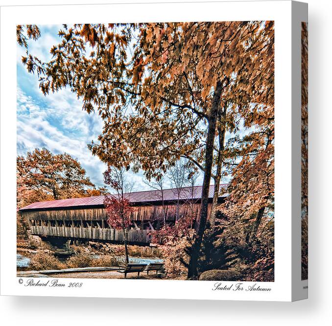 Albany Canvas Print featuring the photograph Seated For Autumn by Richard Bean