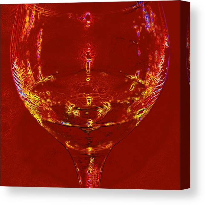 Wine Canvas Print featuring the photograph Chardonnay by John Stuart Webbstock
