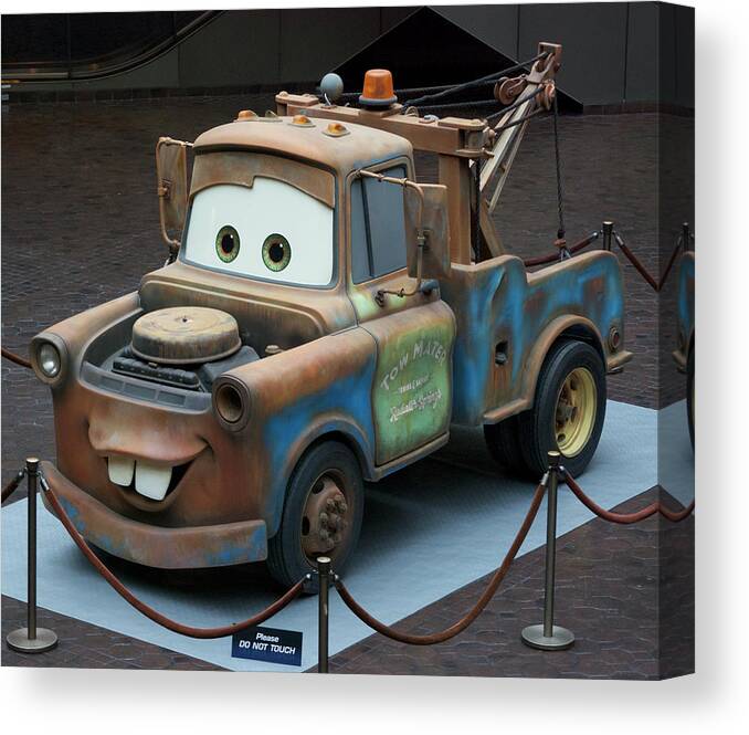 Mater Canvas Print featuring the photograph Mater MP by Thomas Woolworth