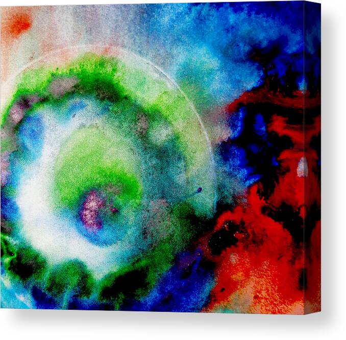 Color Canvas Print featuring the photograph Planet by Sumit Mehndiratta