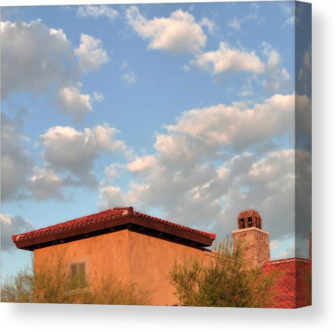 Southwest Canvas Print featuring the photograph Southwest Skyscape by Vicki Hone Smith