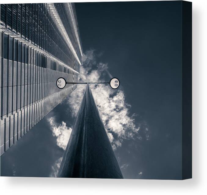 Perspective Canvas Print featuring the photograph Watching You by Nico T