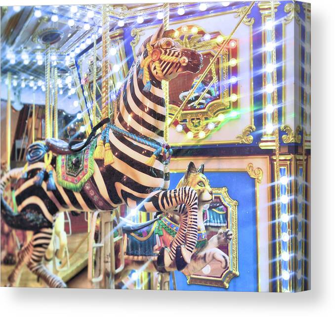 Nevada Canvas Print featuring the photograph Striped Steed by Dressage Design