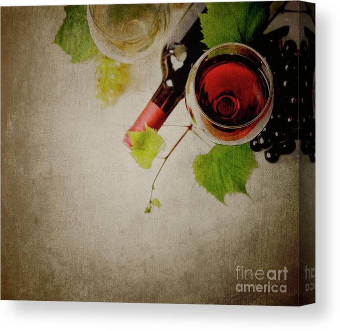 Wine Canvas Print featuring the photograph Wine #12 by Jelena Jovanovic