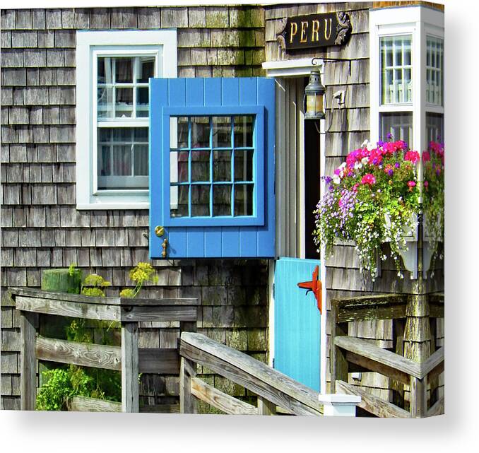 Cape Cod Canvas Print featuring the photograph Open Door Policy 300 by Sharon Williams Eng