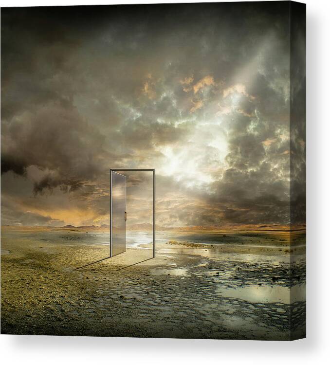 Surreal Canvas Print featuring the photograph | Behind The Reality | by Franziskus Pfleghart