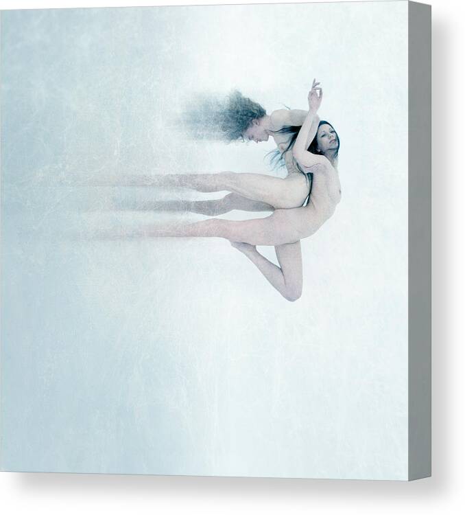 Fine Art Nude Canvas Print featuring the photograph *** by Yaroslav Vasiliev-apostol