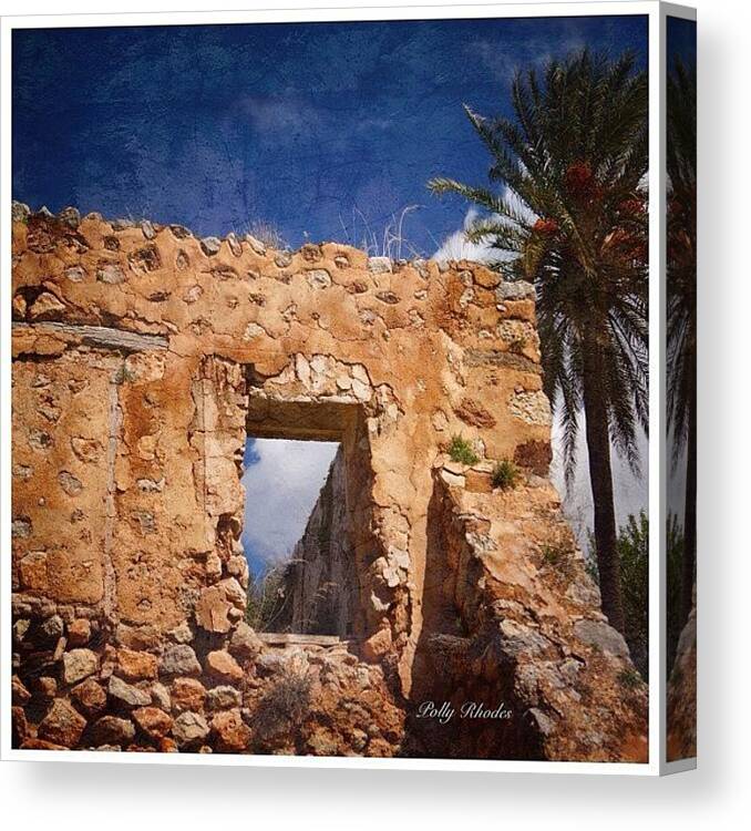Rsa_rural Canvas Print featuring the photograph Abandoned Farmhouse #1 by Polly Rhodes