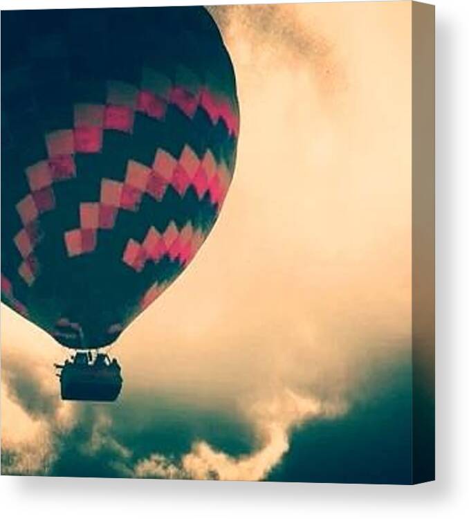 Balloons Canvas Print featuring the photograph Hot Air Balloon #2 by Candy Floss Happy