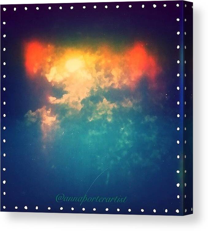 Art Canvas Print featuring the photograph Darkest Before The Dawn IV by Anna Porter