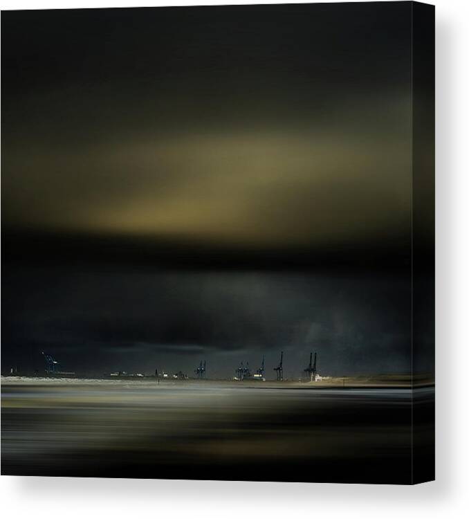 Landscape Canvas Print featuring the photograph Northern Wind by Piet Flour