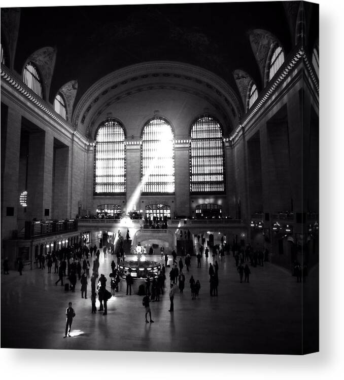 Nyc Canvas Print featuring the photograph One in a Million by Natasha Marco