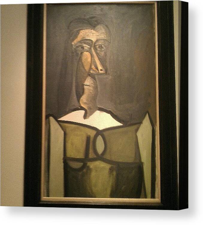  Canvas Print featuring the photograph Picasso: Art Institute #1 by Joe Blanco