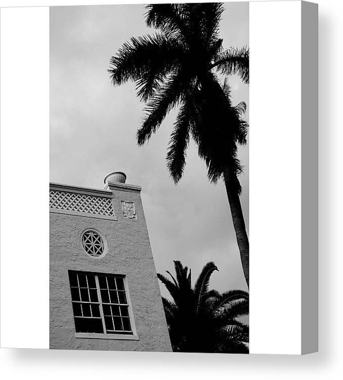 Love Canvas Print featuring the photograph {miami Beach's Art Deco} In 1979 #10 by Joel Lopez