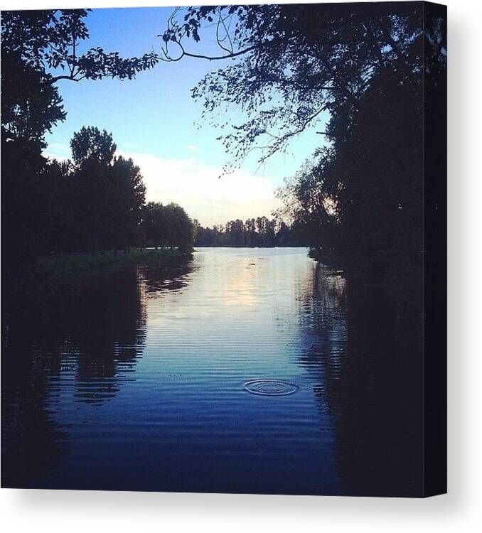 Lake Canvas Print featuring the photograph Instagram Photo by Katie Taylor