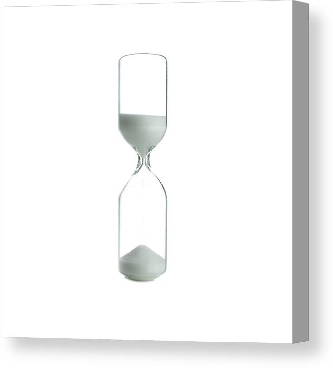 Square Image Canvas Print featuring the photograph Hourglass #2 by Science Photo Library