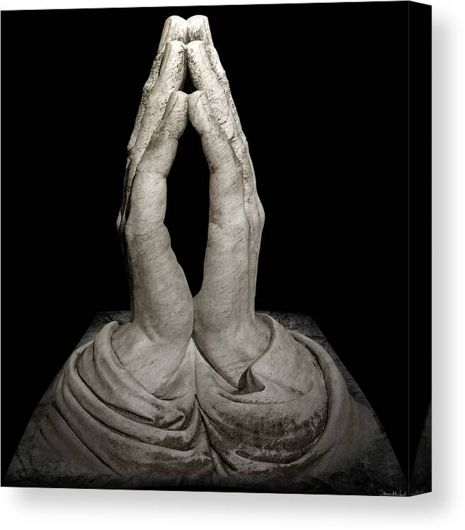 Pray Canvas Print featuring the photograph Prayer #2 by Steven Michael
