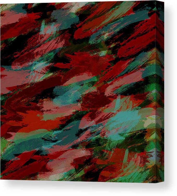Abstract Canvas Print featuring the painting Transformation #2 by Bonnie Bruno