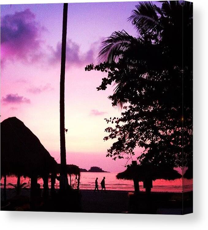 Kohchang Canvas Print featuring the photograph Instagram Photo #211391773487 by Hitomi Oka