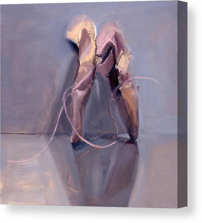 Ballet Canvas Print featuring the painting Untitled #10 by Chris N Rohrbach