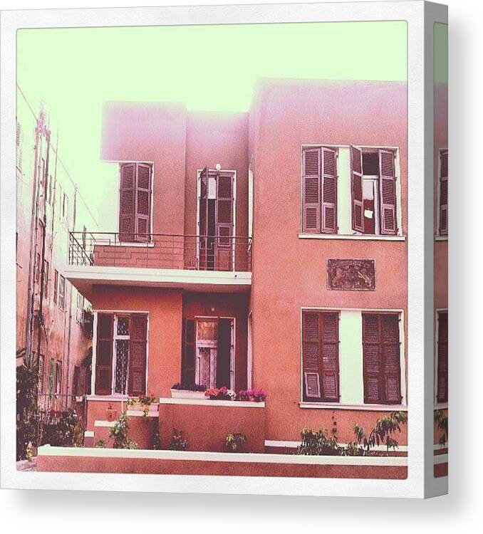 Photography Canvas Print featuring the photograph 2nd Floor by Dorit Stern