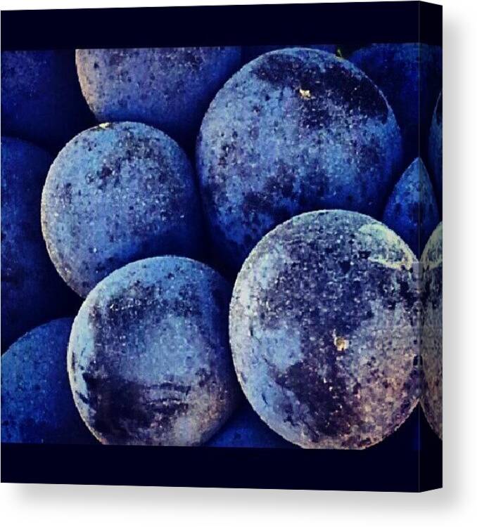 Bd Canvas Print featuring the photograph Blue #3 by Katrise Fraund