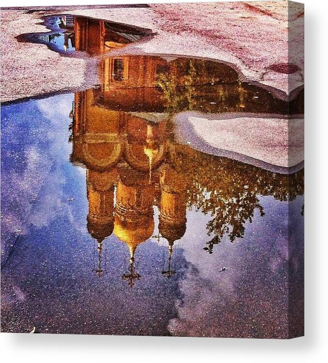 Ig_captures_city Canvas Print featuring the photograph #russia #moscow #moscowmoscow #3 by Helen Vitkalova