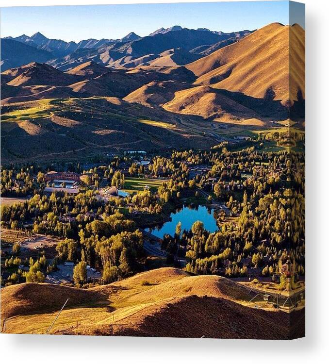 Mountains Canvas Print featuring the photograph Instagram Photo #311421341441 by Cody Haskell
