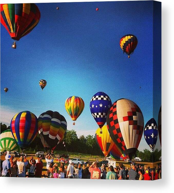 Spartanburg Canvas Print featuring the photograph Instagram Photo #47 by Jennifer Gaida