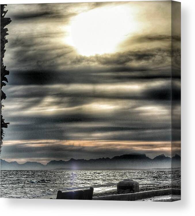 Sunset Canvas Print featuring the photograph Instagram Photo #5 by Christian Smit