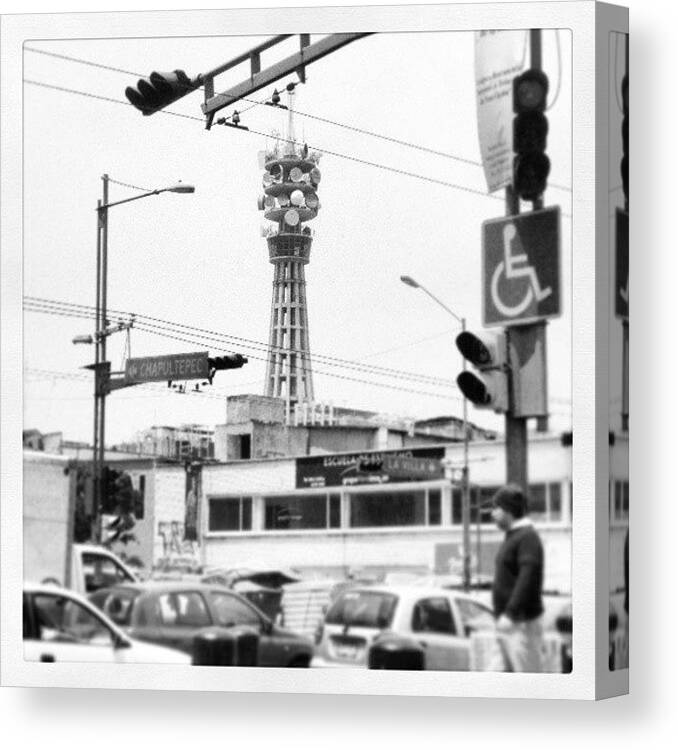 City Canvas Print featuring the photograph Instagram Photo #541366954434 by Joe Giampaoli