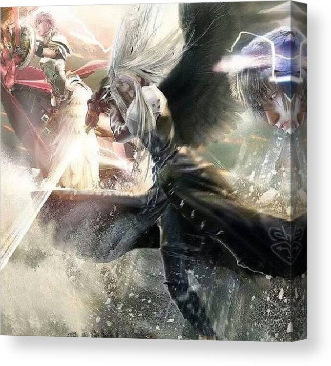 Final Fantasy Canvas Print featuring the photograph Instagram Photo #6 by Kusabi Wong