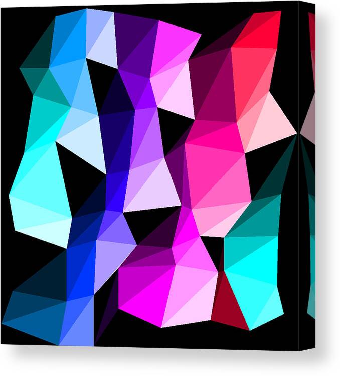 6144 Canvas Print featuring the digital art 6144.1.6 #614416 by Gareth Lewis