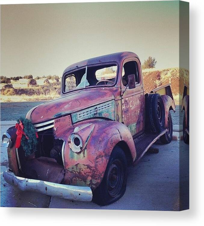 Truck Canvas Print featuring the photograph Untitled #3 by Jesse Freeman