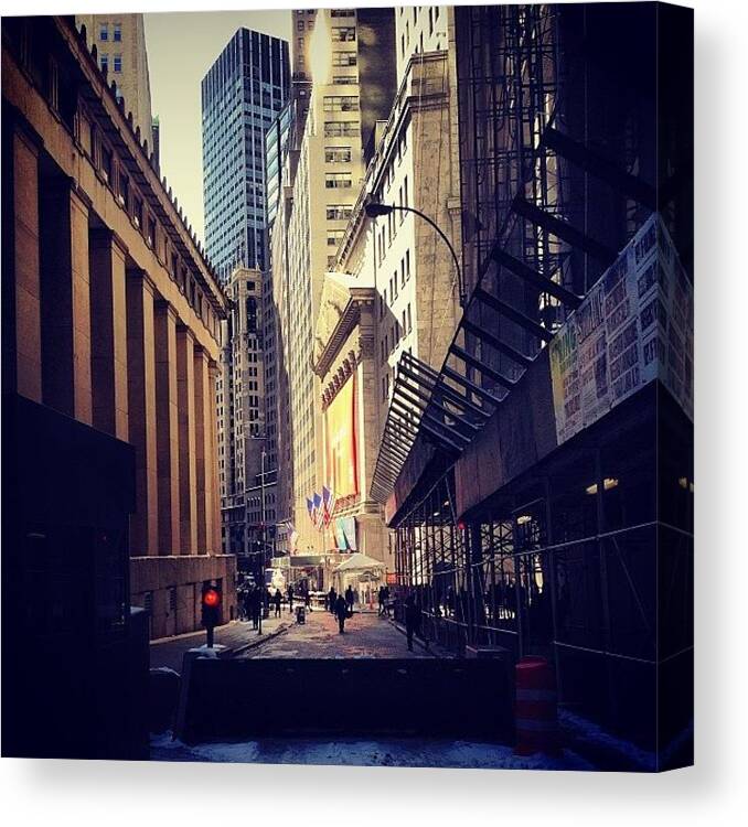 New York City Canvas Print featuring the photograph Instagram Photo by Cody Lyon