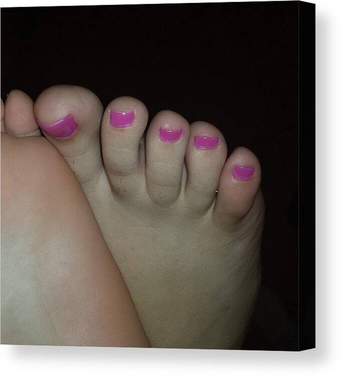  Canvas Print featuring the photograph Instagram Photo #861388173437 by Sexi Feet Luzy