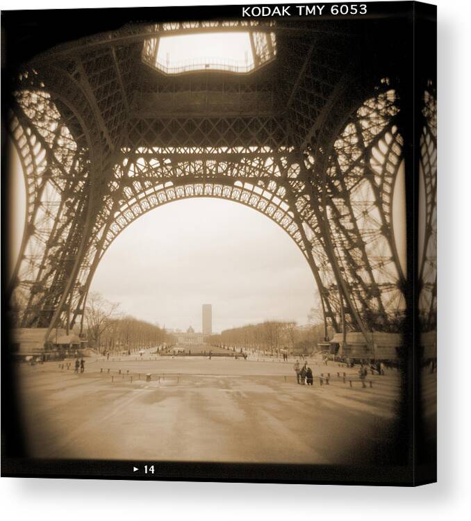 Paris Canvas Print featuring the photograph A Walk Through Paris 14 by Mike McGlothlen