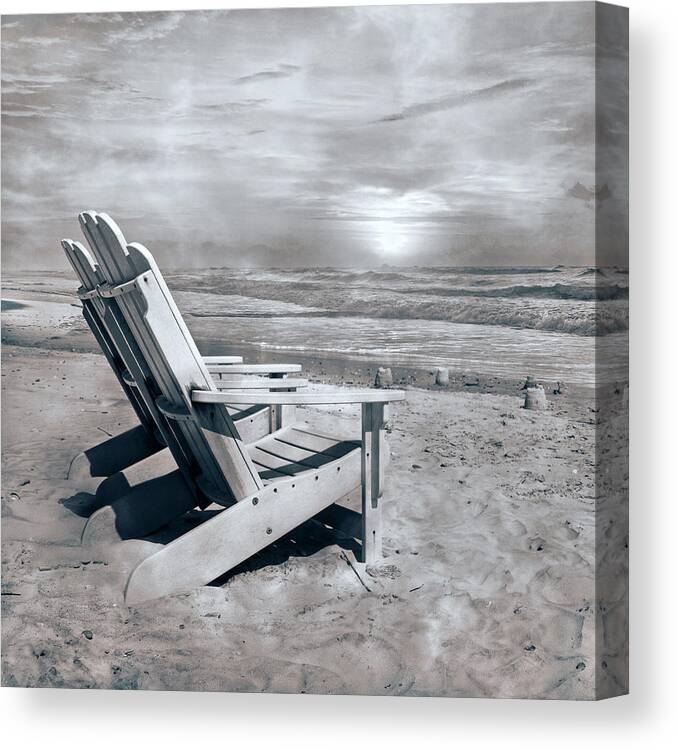 Adirondack Canvas Print featuring the photograph Adirondack Sunrise Topsail Island by Betsy Knapp
