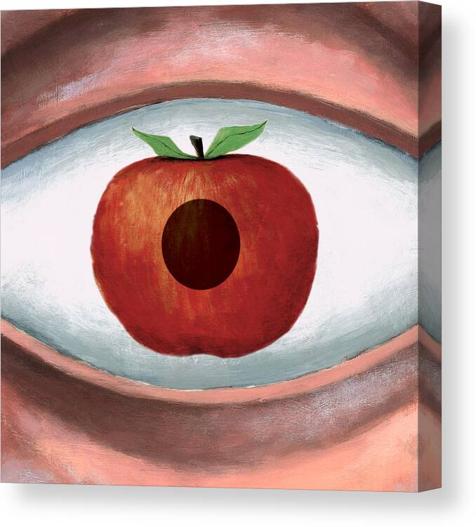 Sonuç yine İnceleme Altına  Apple of My Eye Canvas Print / Canvas Art by Steve Dininno