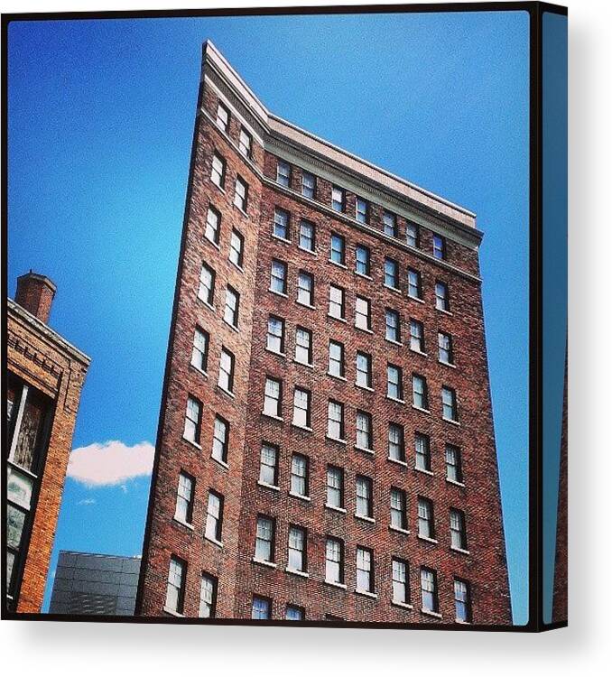 Ny Canvas Print featuring the photograph #architecture #syracuse#ny #newyork by Dan Piraino