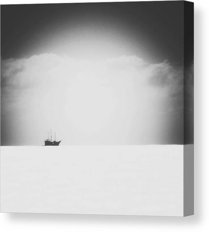 Ocean Canvas Print featuring the photograph Arenas del Tiempo by Natasha Marco