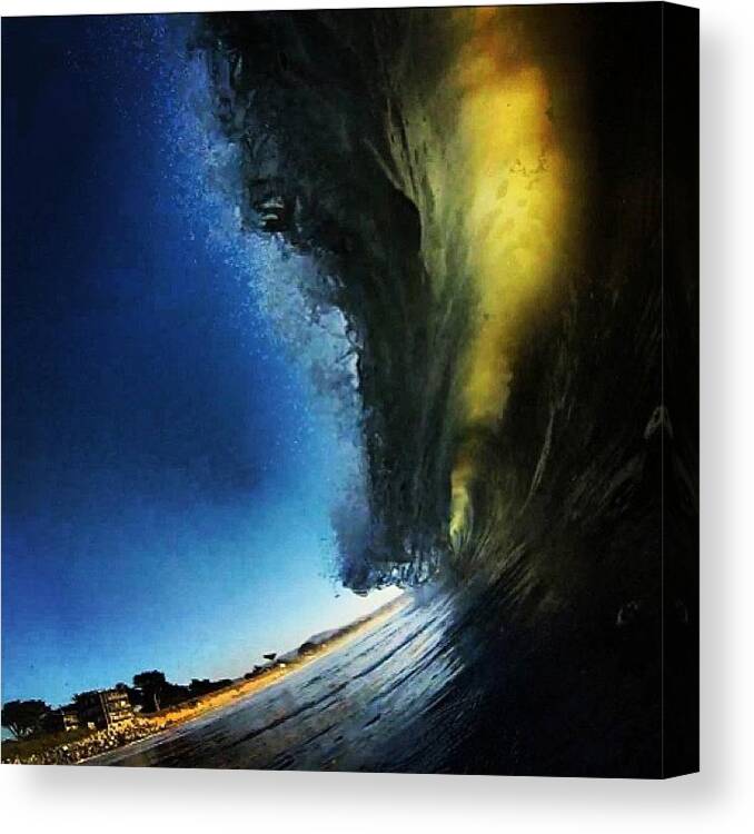 Backlit Canvas Print featuring the photograph #backlit by Brendan Rea