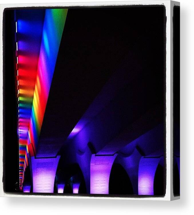 Gay Canvas Print featuring the photograph Beautiful Bridge Beautiful Minneapolis by Hermes Fine Art