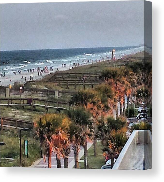 Sundayfunday Canvas Print featuring the photograph #beautifulview#sundayfunday by Colleen Morrison