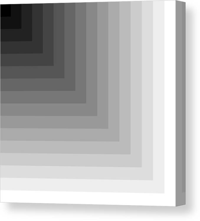 Abstract Digital Algorithm Rithmart Canvas Print featuring the digital art Cascade.1 by Gareth Lewis