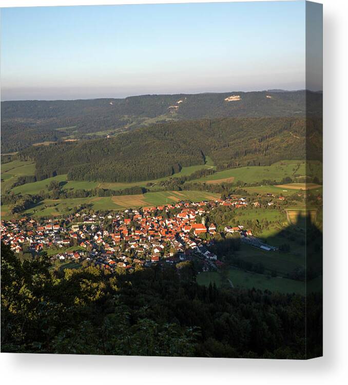 Scenics Canvas Print featuring the photograph Castle Hohenzollern by Xu Jian