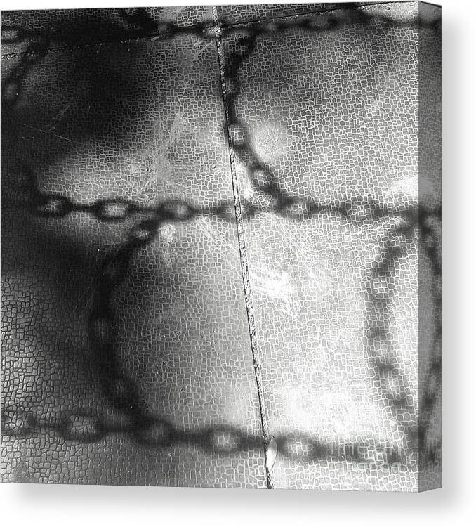 Chain Canvas Print featuring the photograph Chain Ladder by James Aiken