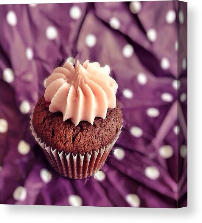  Canvas Print featuring the photograph Cupcake Anyone? by Urs Steiner