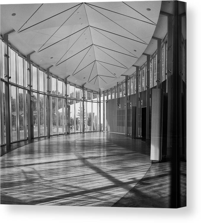 Architecture Canvas Print featuring the photograph Defined by Shadows by Cornelis Verwaal