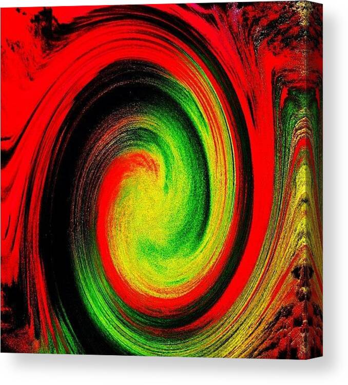 Art Canvas Print featuring the photograph Descent Into ... Your Own Dark Places by Urbane Alien